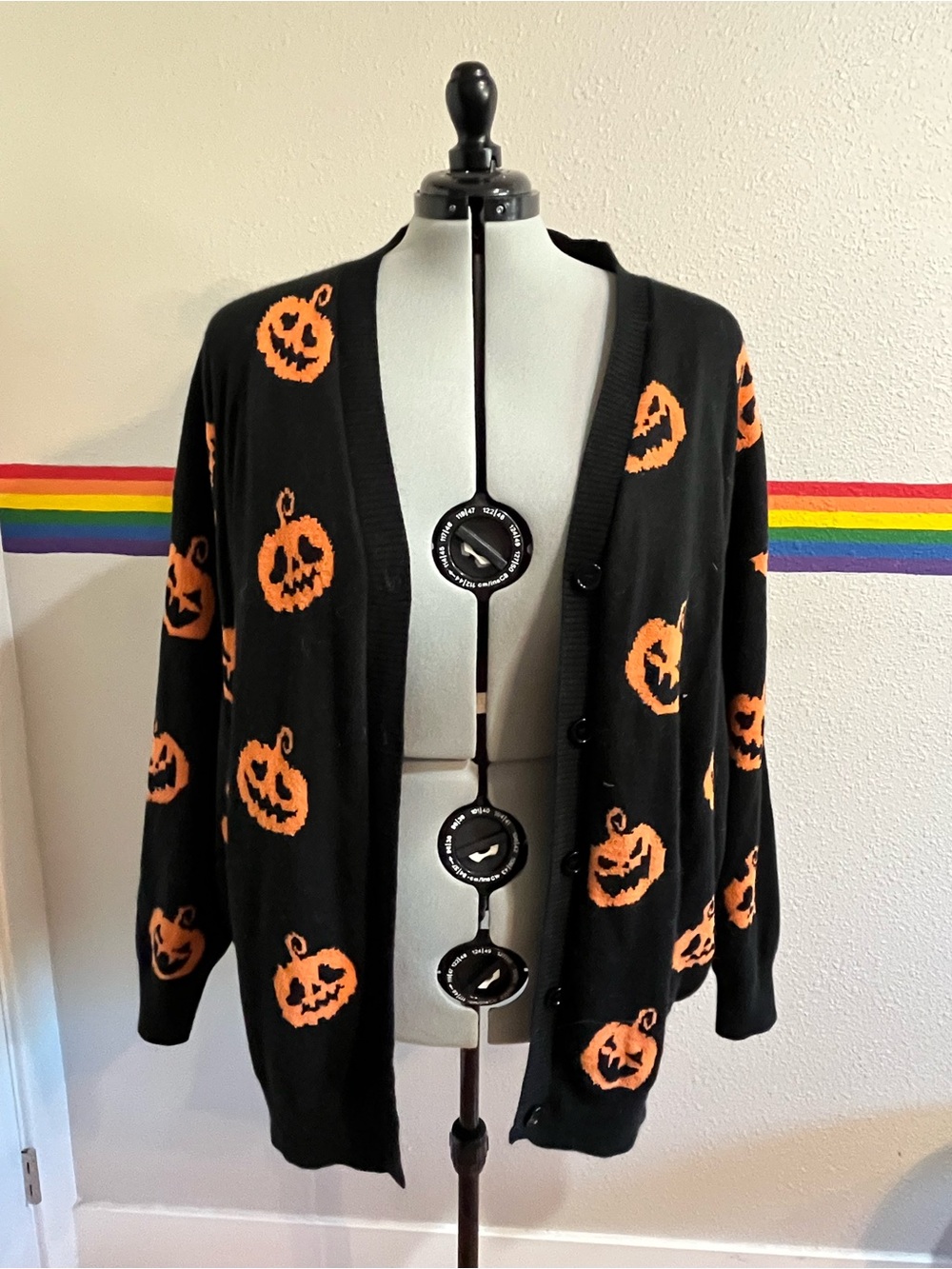 Hot topic Pumpkin Cardigan Sweater - Picture 2 of 5